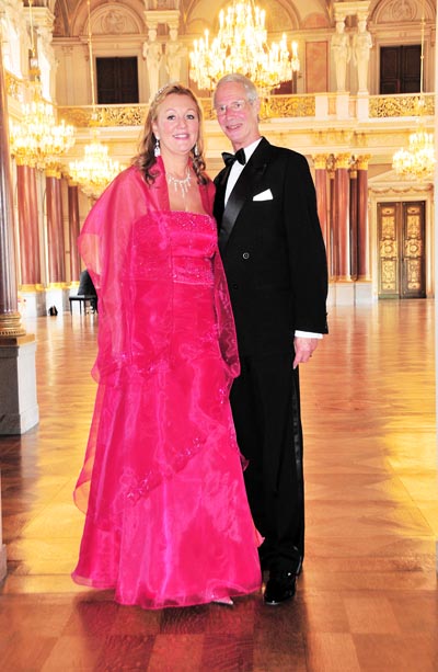 HH. Prince Waldemar zu Schaumburg-Lippe & his wife Dr. Gertraud-Antonia Wagner-Schoeppl