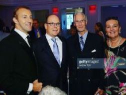 Prince Mario-Max Schaumburg-Lippe with HSH Prince Albert of Monaco and HH Prince Waldemar Schaumburg-Lippe